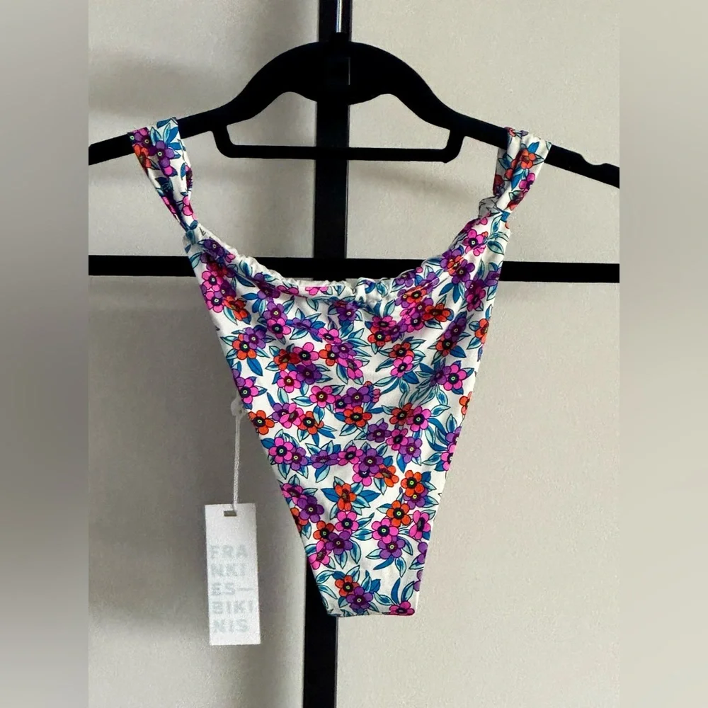 NWT Frankies Gabe Bikini Swim Bottom Flower Farm